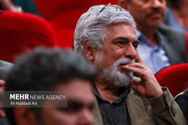 حسین پاکدل در مراسم بزرگداشت فرهاد آئیش