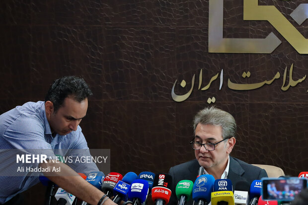 نشست خبری مدیرعامل  سازمان بیمه سلامت