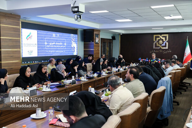 نشست خبری مدیرعامل  سازمان بیمه سلامت