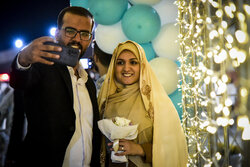 İran'da 1500 üniversite öğrencisi için evlilik töreni
