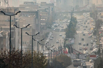 هوای تبریز برای گروه های حساس ناسالم شد