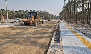 بخشدار آبپخش: پروژه بهسازی ورودی روستای چهاربرج به بهره برداری می‌رسد