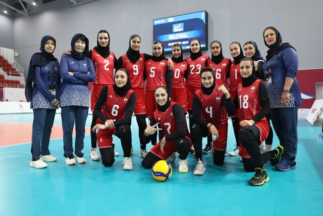 Iran U-18 women’s volleyball advance to Asian Games semifinal