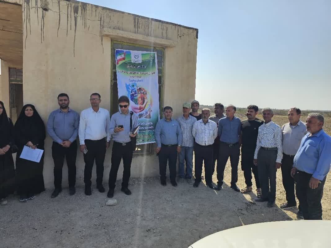 کاروان ترویج بهرهوری کشاورزی در گناوه برگزار شد