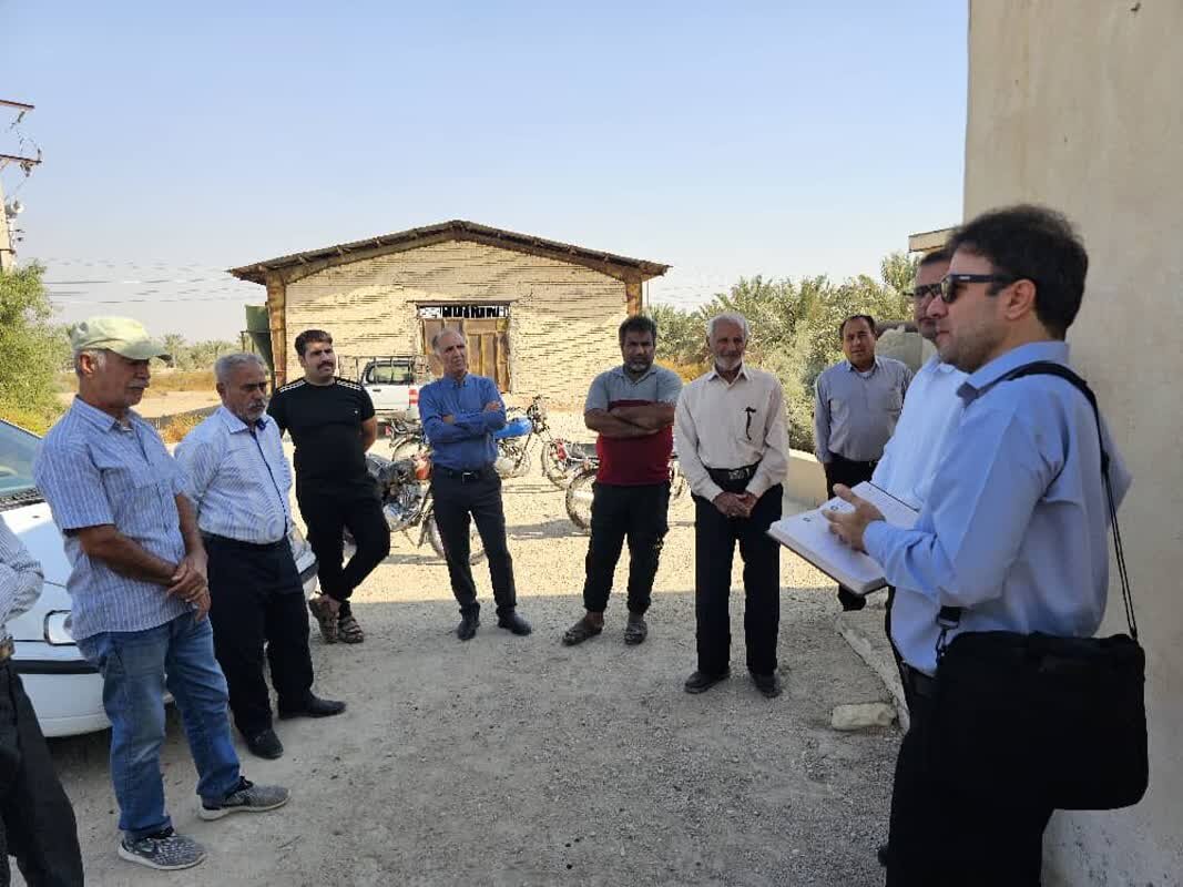کاروان ترویج بهرهوری کشاورزی در گناوه برگزار شد
