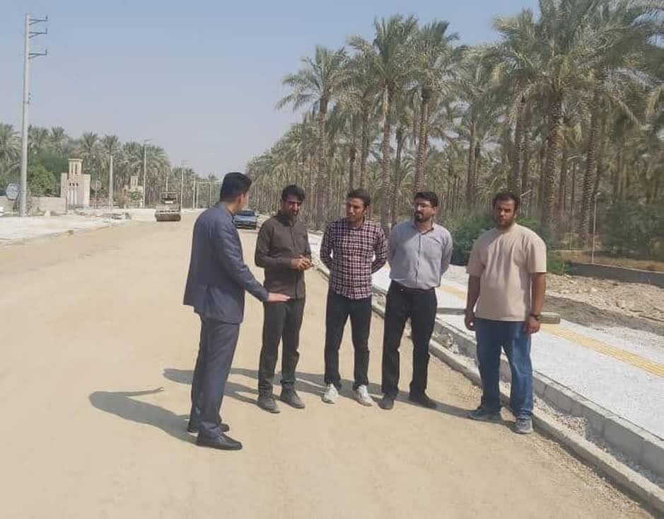 بخشدار آبپخش: پروژه بهسازی ورودی روستای چهاربرج به بهره برداری میرسد