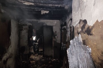 آتش سوزی یک منزل مسکونی در تیمورلو مهار شد