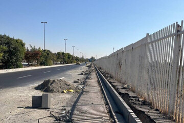 آغاز عملیات احداث انهار در بلوار علی دایی