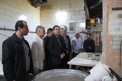 مانور دوگانه‌ سوز کردن نانوایان در آستارا برگزار شد