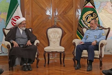 دیدار امیر نصیرزاده با رئیس سازمان قضائی نیروهای مسلح