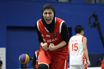 صعود تیم بسکتبال سه نفره دختران ایران به فینال