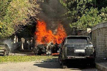Suriye'de bomba yüklü araç patladı (+video)