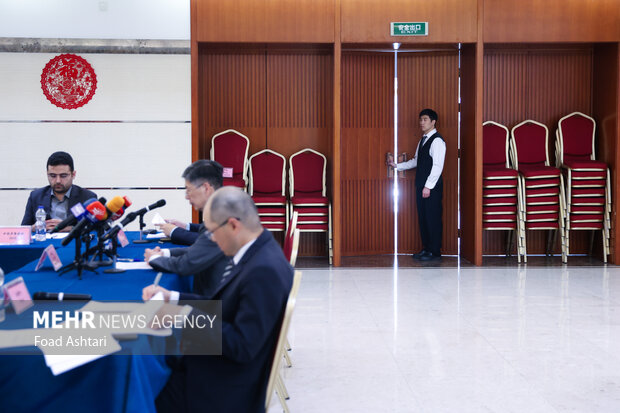 نشست خبری سفیر چین در تهران