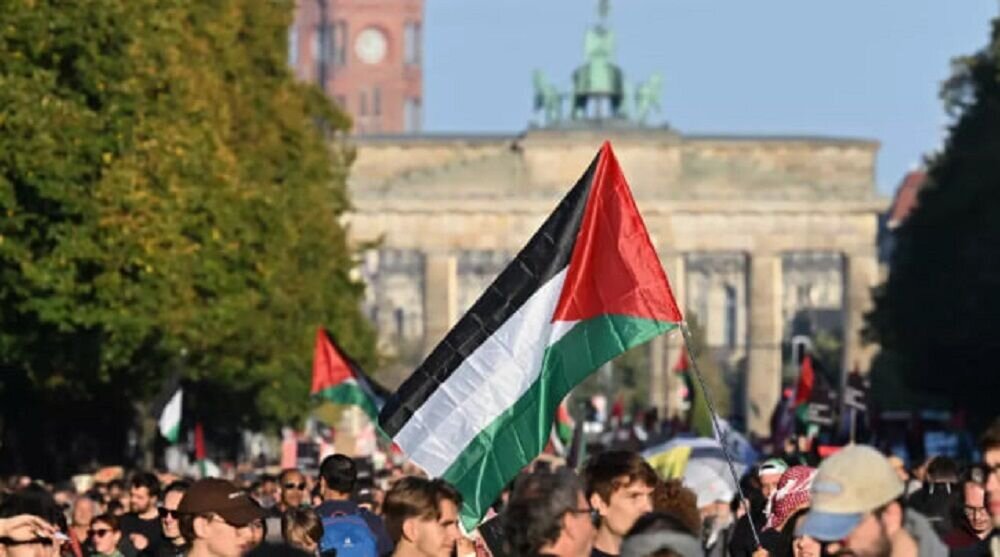 تظاهرات حامیان فلسطین در آلمان، فرانسه، نروژ و کره جنوبی +فیلم