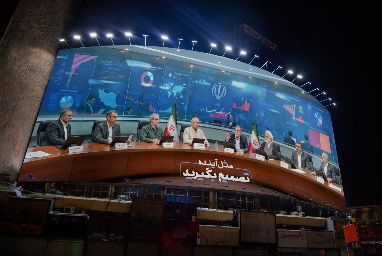 دیوارنگاره جدید میدان ولیعصر (عج) رونمایی شد