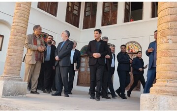 بازدید وزیر فرهنگ و ارشاد اسلامی از آکادمی قطب الدین صادقی در سنندج