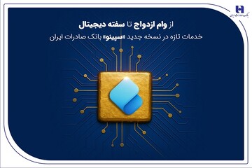 از وام ازدواج تا سفته دیجیتال؛ خدمات نسخه جدید «سپینو» بانک صادرات