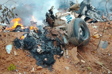 احتمال مرگ تمام سرنشینان در پی سقوط هواپیما در کنیا