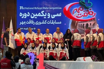 طلا و نقره دختران هلال احمر هرمزگان در مسابقات کشوری