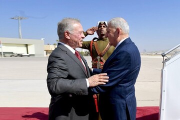 سفر عبداللطیف رشید به امان؛ استقبال گرم پادشاه اردن از رئیس جمهور عراق