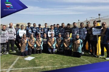 قهرمانی تیم مکث فیت هرمزگان در لیگ دسته دوم پینت‌بال کشور