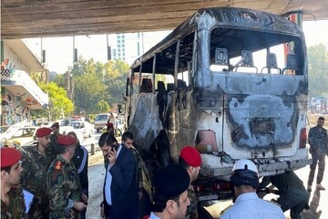 2 killed in deadly attack on a passenger bus in Syria