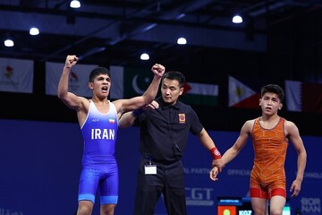 Tahmasbi wins Iran’s first gold in wrestling: 2025 AYG