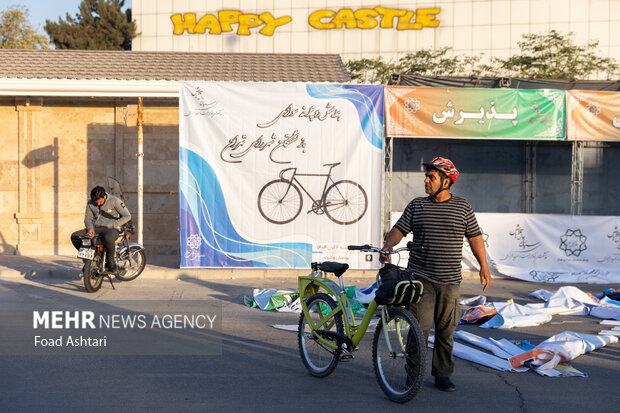 همایش دوچرخه سواری بازنشستگان تهران 4