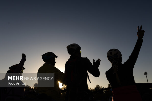 همایش دوچرخه سواری بازنشستگان تهران 2