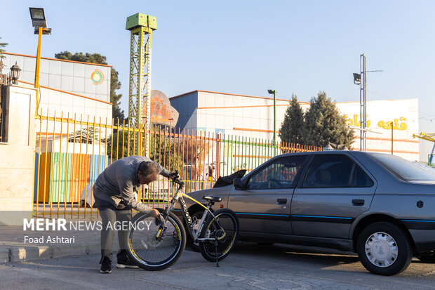 همایش دوچرخه سواری بازنشستگان تهران 5