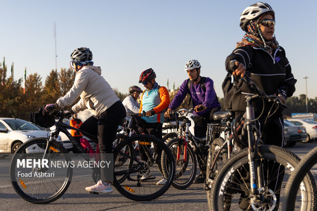 همایش دوچرخه سواری بازنشستگان تهران 7