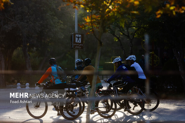 همایش دوچرخه سواری بازنشستگان تهران 10
