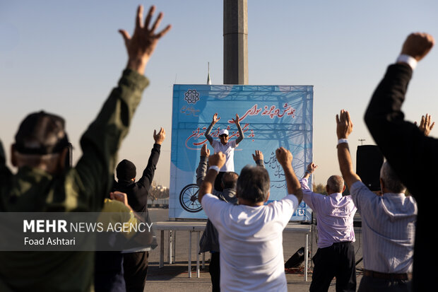 همایش دوچرخه سواری بازنشستگان تهران 11