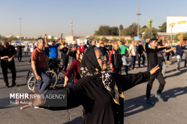 همایش دوچرخه سواری بازنشستگان تهران 15