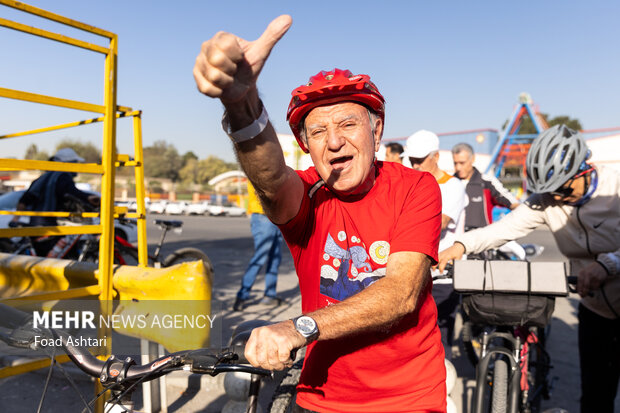 همایش دوچرخه سواری بازنشستگان تهران 27