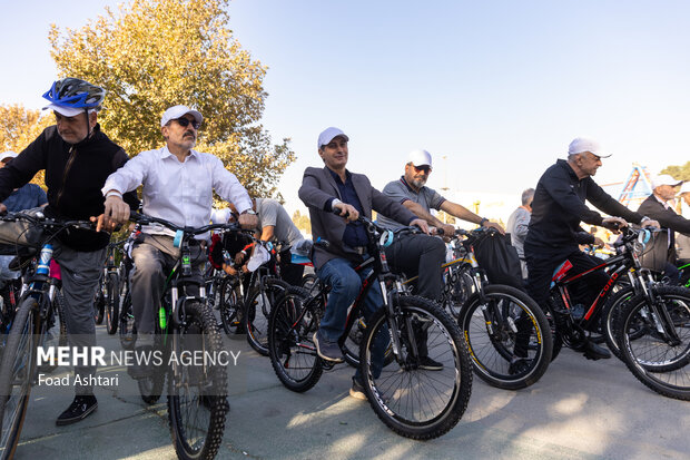 همایش دوچرخه سواری بازنشستگان تهران 34