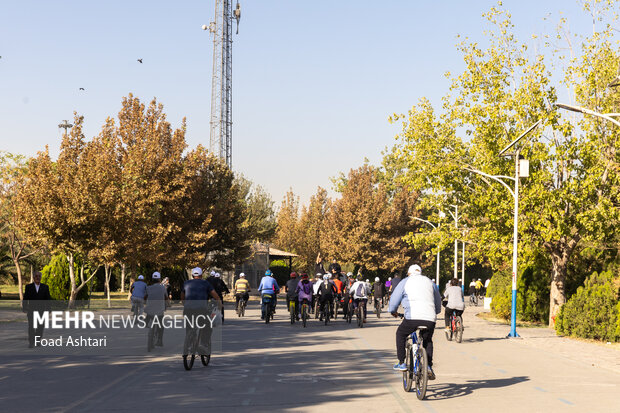 همایش دوچرخه سواری بازنشستگان تهران 41