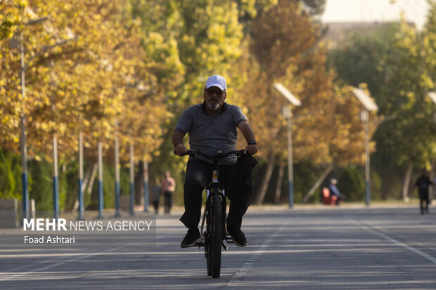 همایش دوچرخه سواری بازنشستگان تهران 38