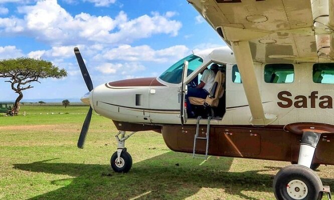 Kenya'da uçak kazası: 11 yabancı turist öldü