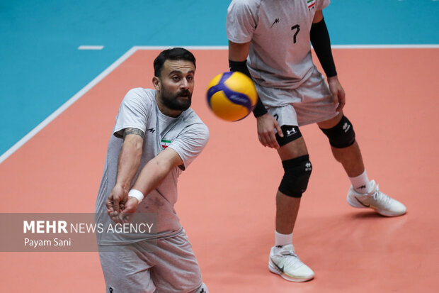 آخرین تمرین مردان والیبال ایران پیش از اعزام به ریاض