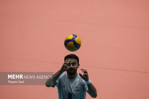 آخرین تمرین مردان والیبال ایران پیش از اعزام به ریاض