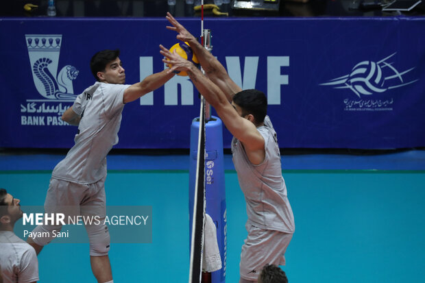 آخرین تمرین مردان والیبال ایران پیش از اعزام به ریاض