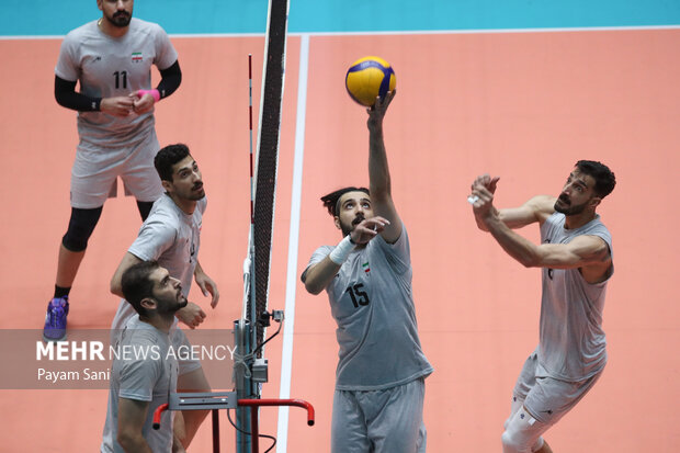 آخرین تمرین مردان والیبال ایران پیش از اعزام به ریاض