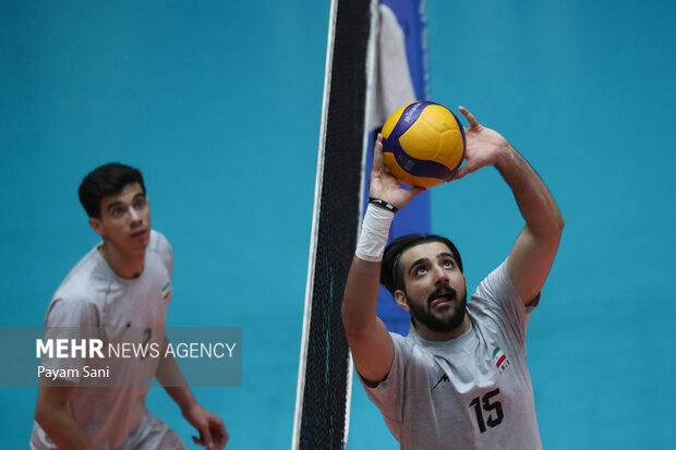 آخرین تمرین مردان والیبال ایران پیش از اعزام به ریاض