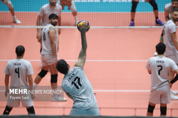 آخرین تمرین مردان والیبال ایران پیش از اعزام به ریاض