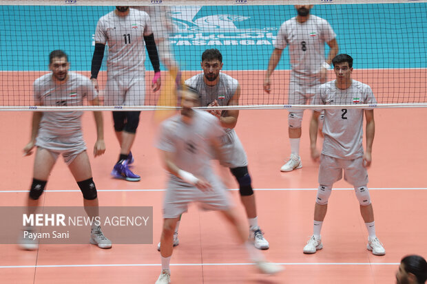 آخرین تمرین مردان والیبال ایران پیش از اعزام به ریاض
