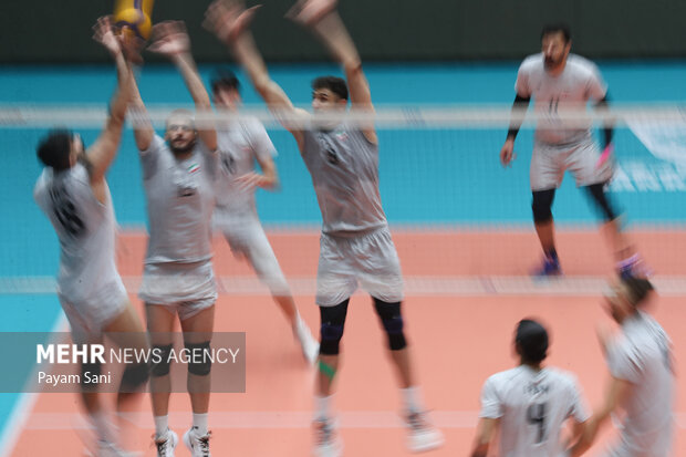 آخرین تمرین مردان والیبال ایران پیش از اعزام به ریاض