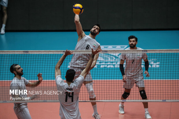 آخرین تمرین مردان والیبال ایران پیش از اعزام به ریاض