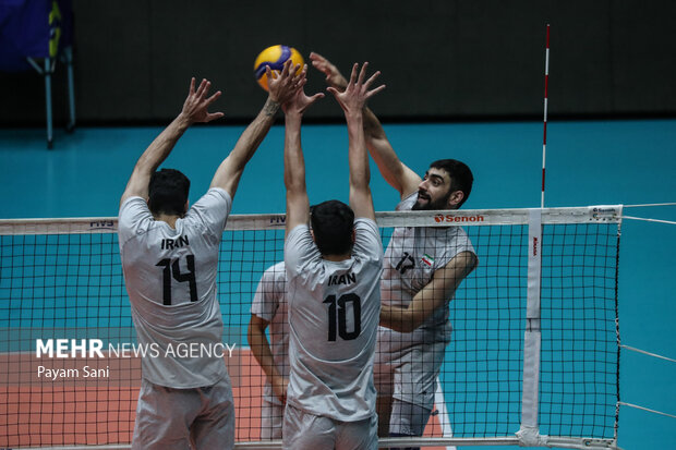 آخرین تمرین مردان والیبال ایران پیش از اعزام به ریاض