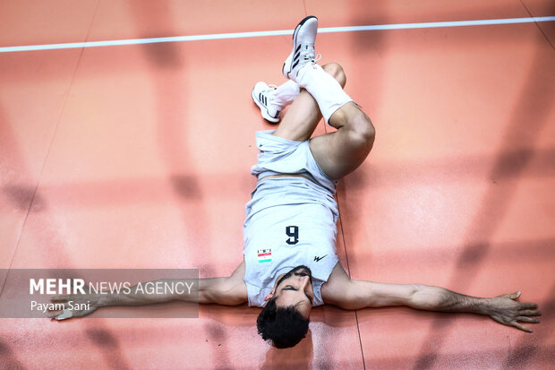 آخرین تمرین مردان والیبال ایران پیش از اعزام به ریاض